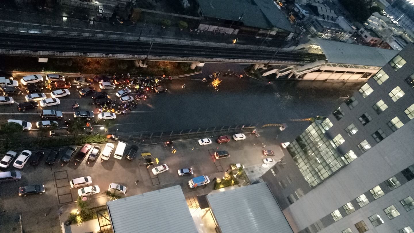 IN PHOTOS: Flash floods hit Metro Manila