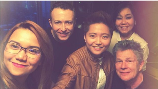 Charice Pempengco reunites with David Foster in Singapore