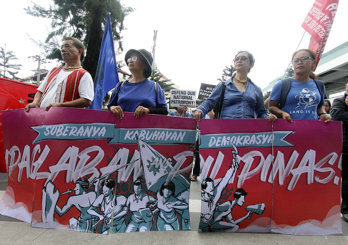 IN PHOTOS: From Luzon to Mindanao, thousands cry ‘Atin ang ‘Pinas!’