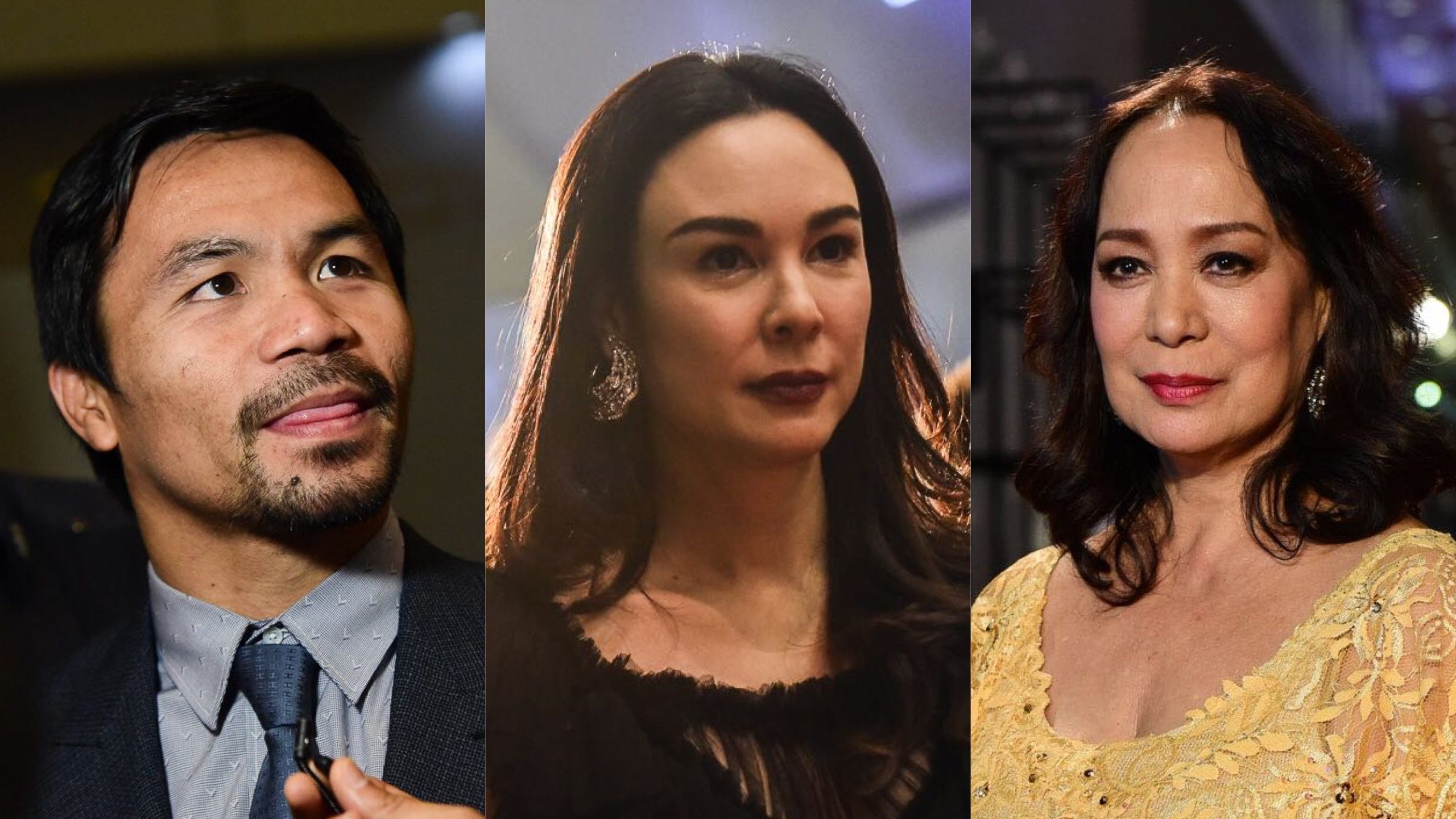 GOVERNOR'S BALL GUESTS. Manny Pacquiao, Gretchen Barretto, and Gloria Diaz were some of the guests at the Miss Universe 2016 Governor's Ball. All photos by Alecs Ongcal/Rappler 