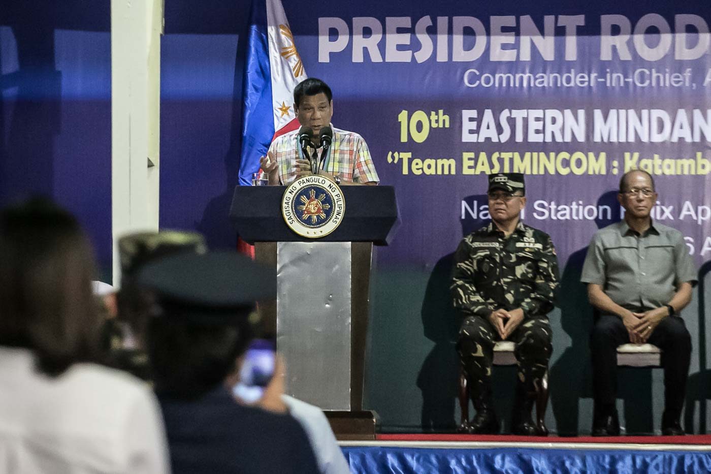 Duterte: Drug money might influence barangay, SK polls