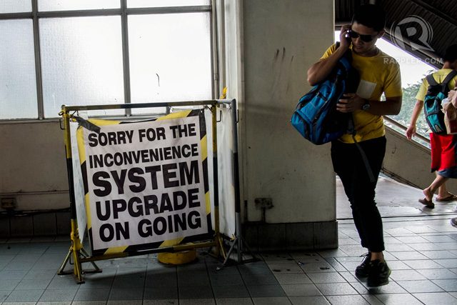 RELIEF OPERATIONS. The DOTC, Light Rail Transit Authority (LRTA), and MRT3 are pushing hard to implement improvement projects at the train facilities, with several rehabilitation and upgrading works set in 2015.
