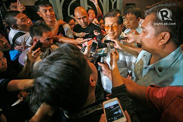 Palace to SC: Clarify limits of Enrile bail decision
