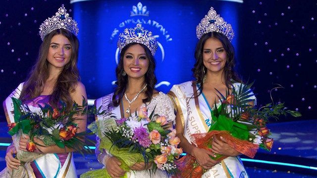 FIRST SUPRA CROWN. Mutya Datul earns the honor of being the first Asian to win the Miss Supranational crown in 2013. Photo from Facebook/Miss Supranational 