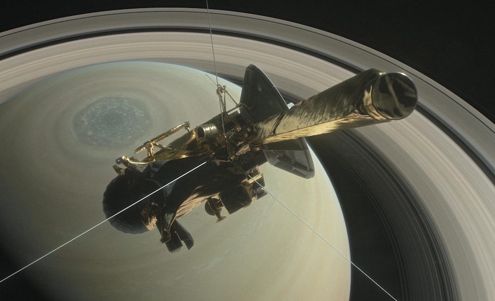 CASSINI. An artist's rendition of the Cassini probe. NASA image 