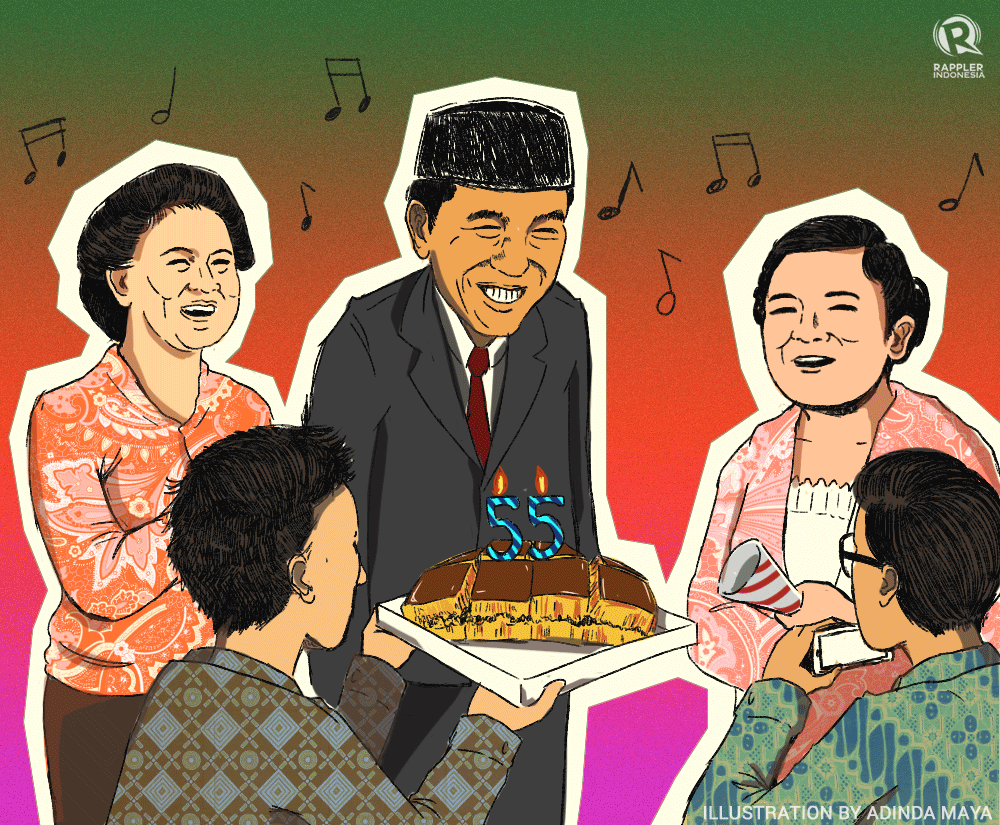 JK, Ahok dan netizen ucapkan selamat ulang tahun untuk Jokowi