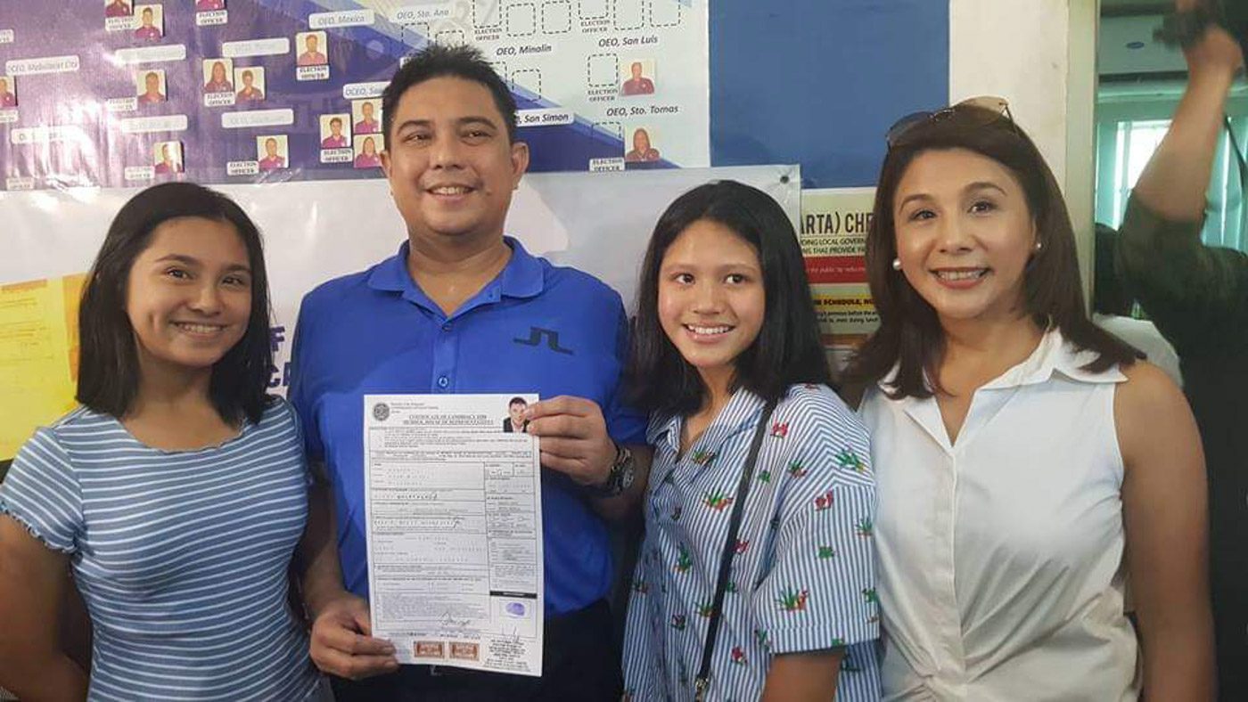 Mikey Arroyo to run for Pampanga congressman