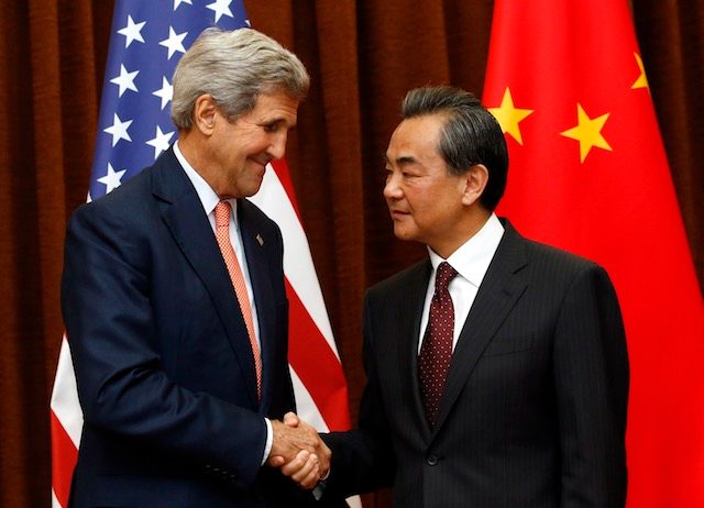US, China foreign ministers discuss tensions over islands