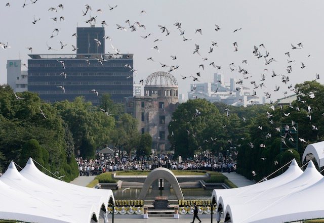 FOTO: Peringatan 70 tahun jatuhnya bom atom di Hiroshima