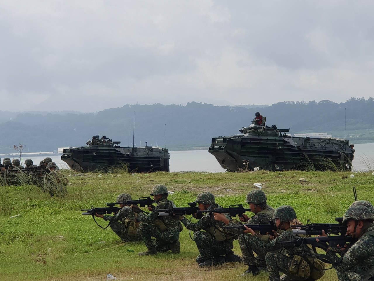 WATCH: PH Navy debuts new amphibious vehicles, attack vessels