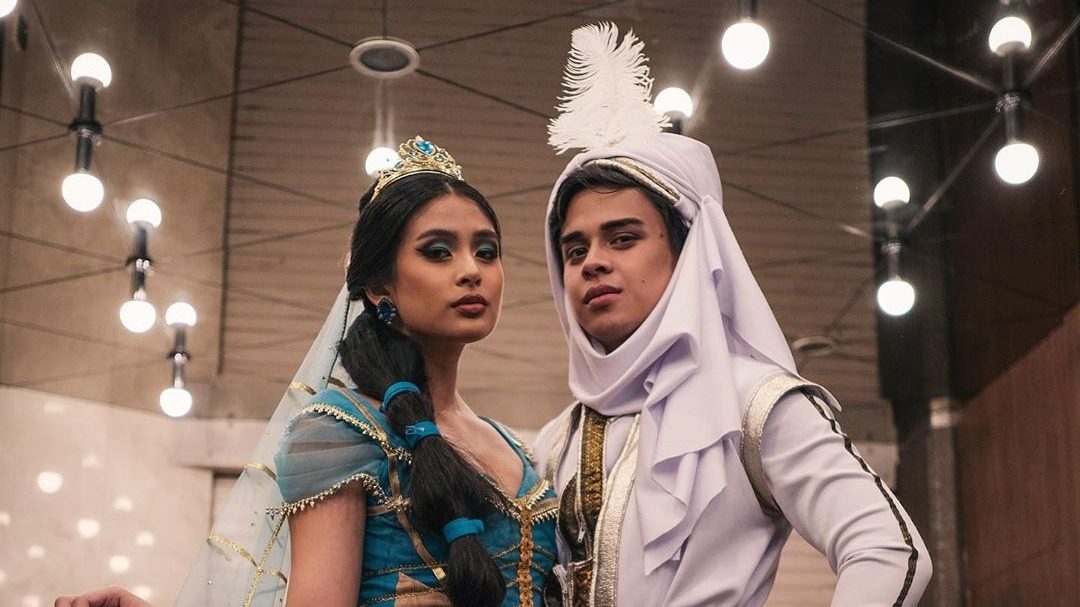 LOOK: Gabbi Garcia, Khalil Ramos channel Aladdin, Princess Jasmine for Halloween