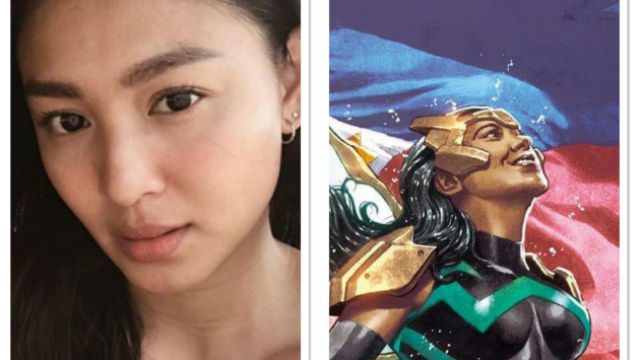 Wave comic book cover artist says he patterned the hero after Nadine Lustre