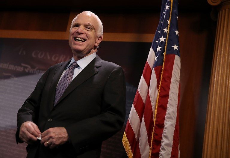 U.S. senator John McCain dead at 81