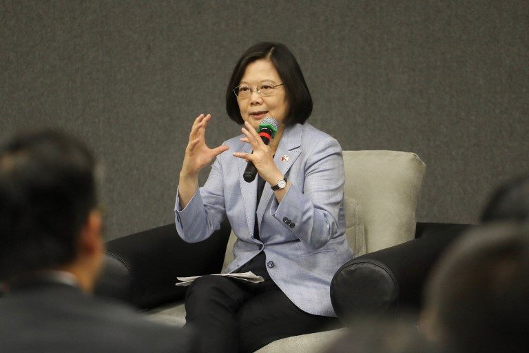 Taiwan leader says Hong Kong crackdown on democracy an omen