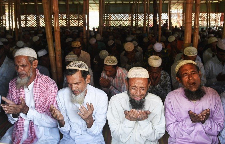 Rohingya mark Eid, one year after Myanmar crisis began