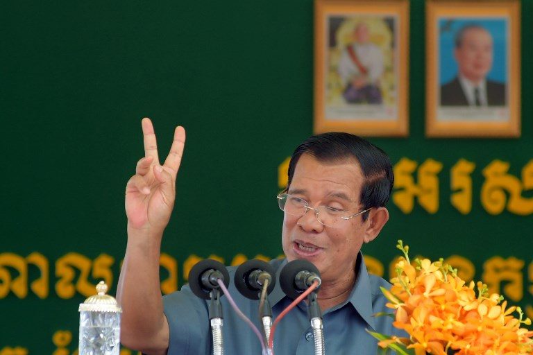 Cambodia ruling party sweeps parliament after vote with no opposition