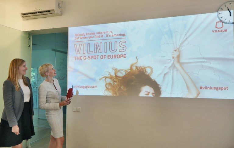 Lithuania capital launches provocative ‘G-spot’ tourism ads