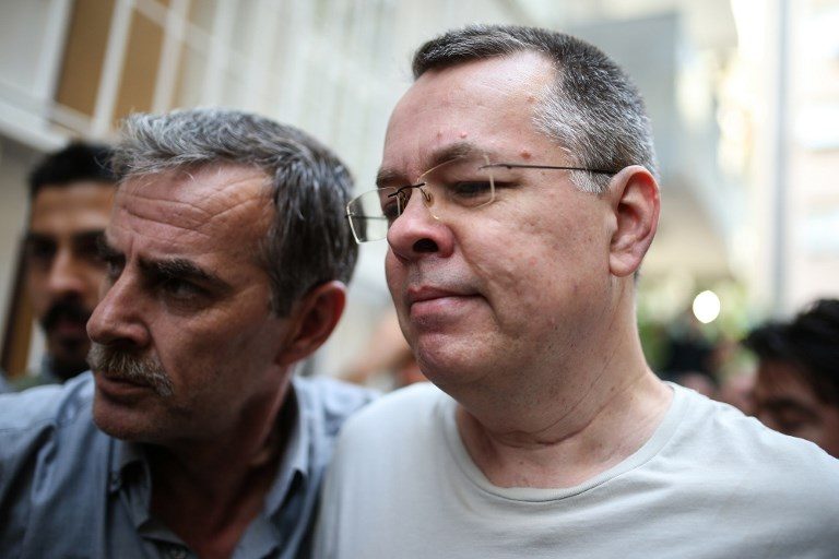 Turkey court frees US pastor after two-year detention