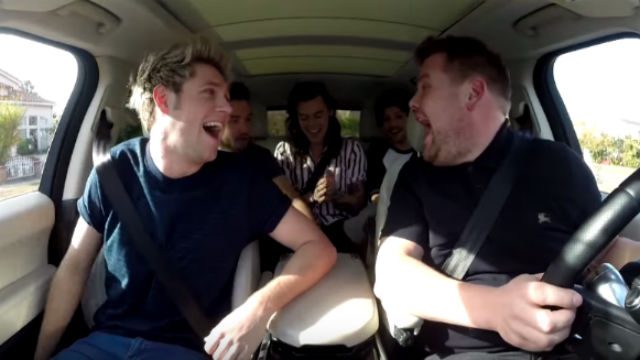 WATCH: One Direction in ‘Carpool Karaoke’ with James Corden
