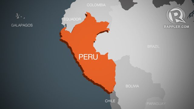 Passengers flee to safety as Peru plane catches fire