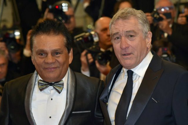 Boxing legend Roberto Duran, actor De Niro moved to tears at Cannes movie screening