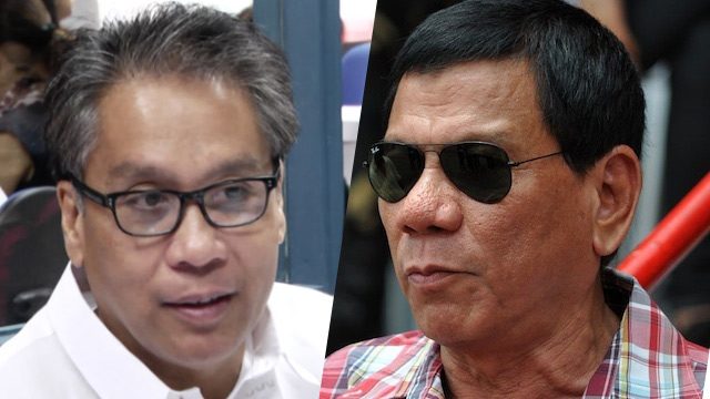 Roxas, Duterte chat about golf, federalism, ‘other topics’