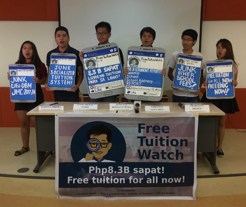 ‘Free Tuition Watch’ campaign launched on Facebook