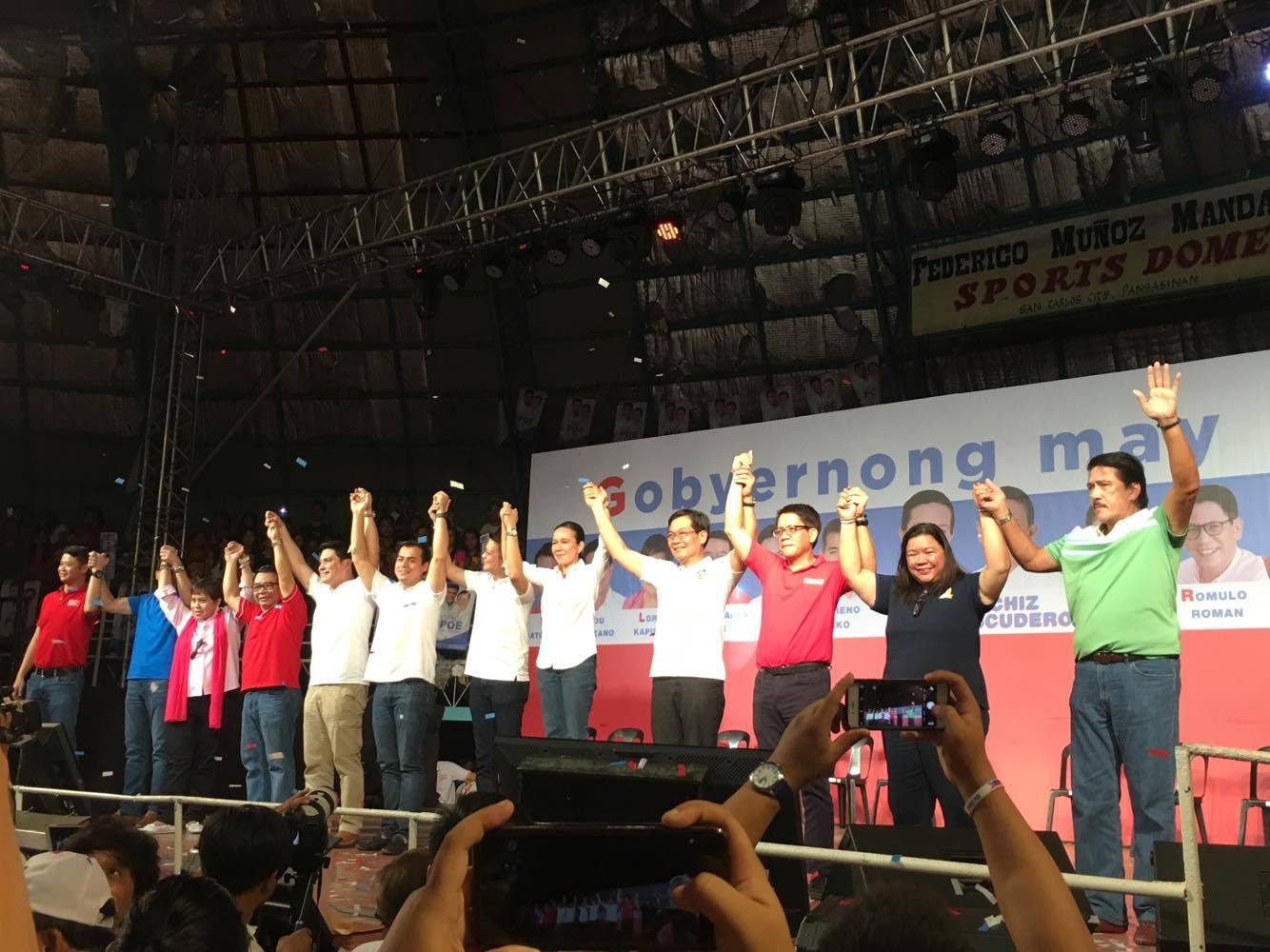 Poe woos voters, holds 1st provincial rally in FPJ hometown