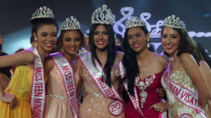 TEENS UNITE. The Miss Teen Philippines winners will go around the country promoting the importance of education.