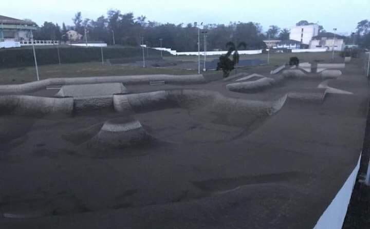 LOOK: Tagaytay Extreme Sports Complex covered in ash