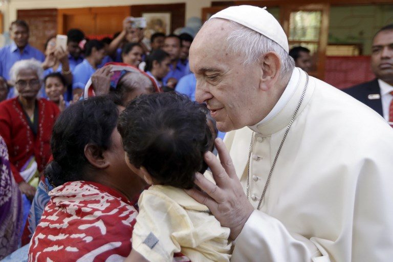 Pope Francis ends Asia tour after meeting Rohingya