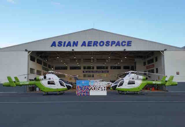 APEC SERVICES. The company was tapped to provide support medical services during last year's APEC summit in Manila. Photo courtesy of Asian Aerospace 