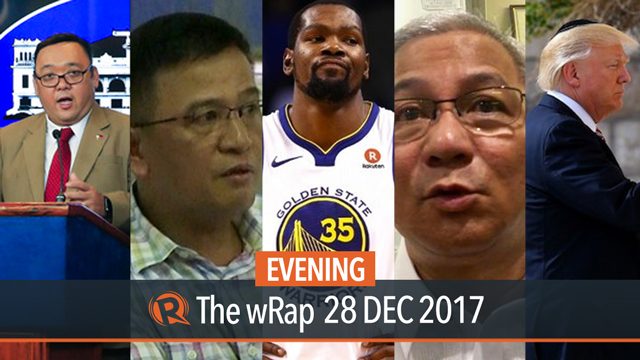 Martial law in Mindanao, PDEA’s war on drugs, NBA updates | Evening wRap