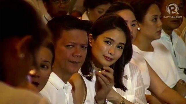 IN PHOTOS: PH stars step out to support Grace Poe, Chiz Escudero