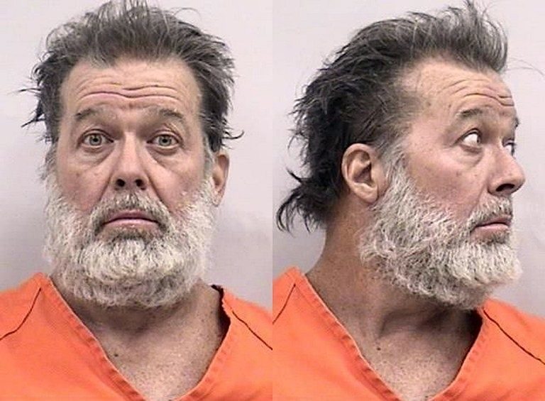 ROBERT DEAR. This booking photo released by the Colorado Springs Police Department shows Robert L. Dear, 57, the suspect in the November 27, 2015, shooting at a Planned Parenthood clinic in Colorado Springs, Colorado. Photo by the Colorado Springs Police Department / AFP  