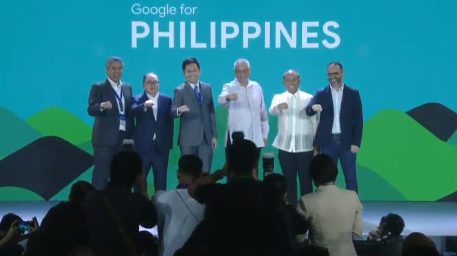 LOOK: Google event takes on political hue as leaders do the Duterte fist