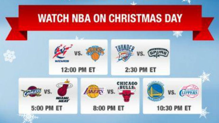 Merry Christmas from the NBA!
