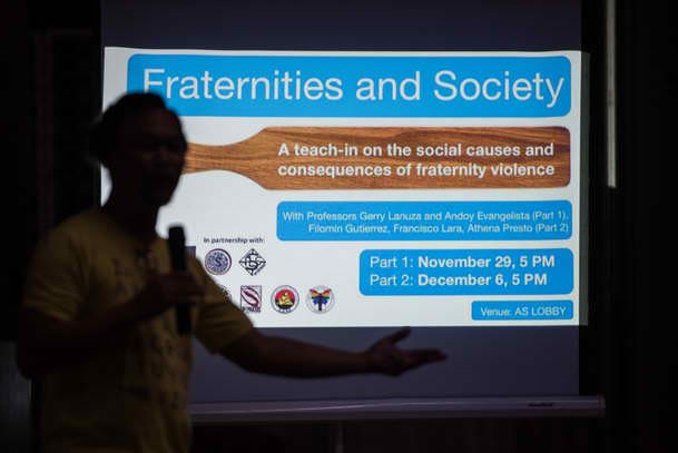 What breeds frat wars? U.P sociology dep’t conducts campus teach-ins