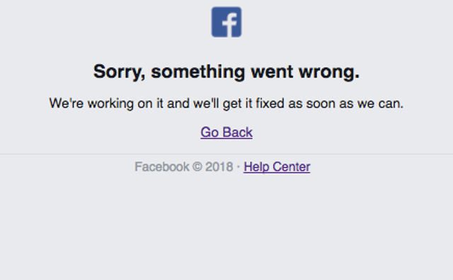Facebook down in parts of Asia, Europe, U.S.