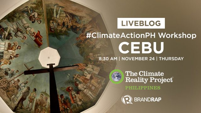 LIVE BLOG: #ClimateActionPH Workshop – Cebu