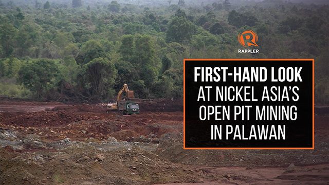 WATCH: First-hand look at Nickel Asia’s open pit mining in Palawan