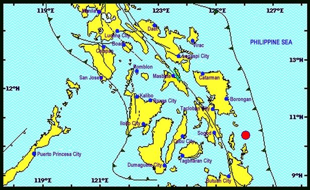 Magnitude 6.2 earthquake hits Surigao del Norte