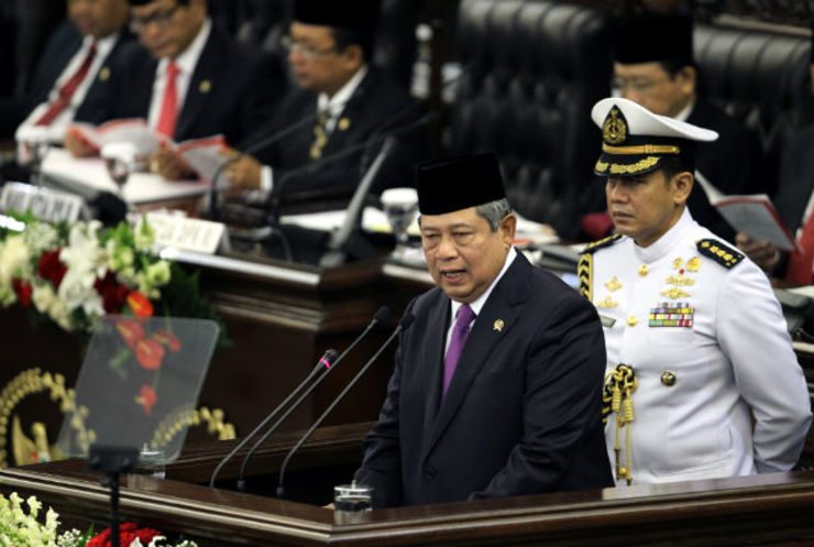 In final address, Yudhoyono touts achievements, apologizes