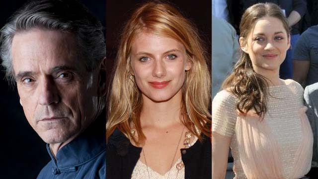 VISITING SOON. Actors Jeremy Irons, Melanie Laurent and Marion Cotillard will be part of the entourage of French President Francois Holland during his visit to the Philippines in late February 