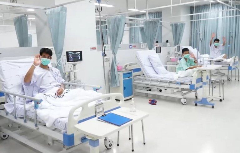 Rescued Thai cave boys to leave hospital July 19