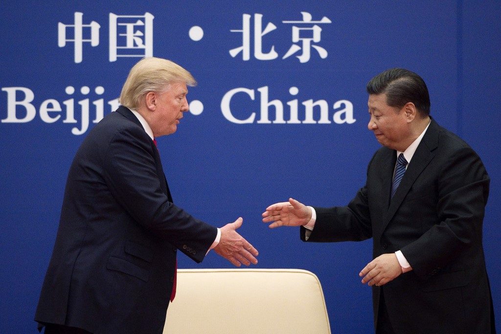 Trump appears linking China trade deal to Hong Kong demos