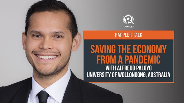 Rappler Talk: Saving the economy from a pandemic