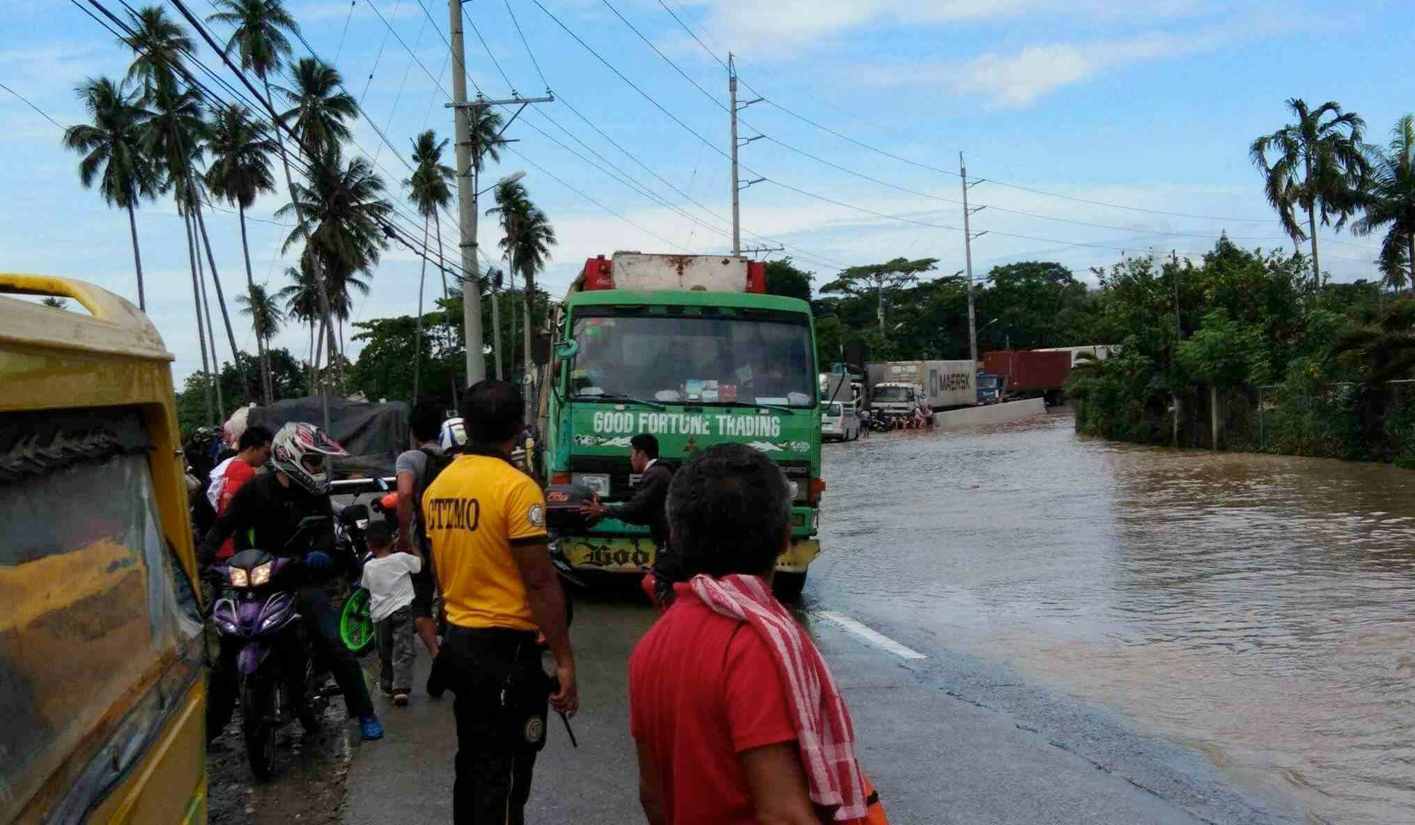 Over 100 families evacuated due to flooding in Davao City