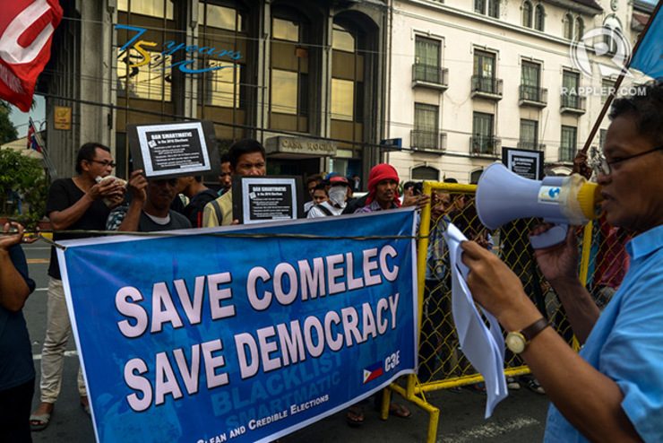 Poll watchdogs to Comelec: Scrap deal with Smartmatic