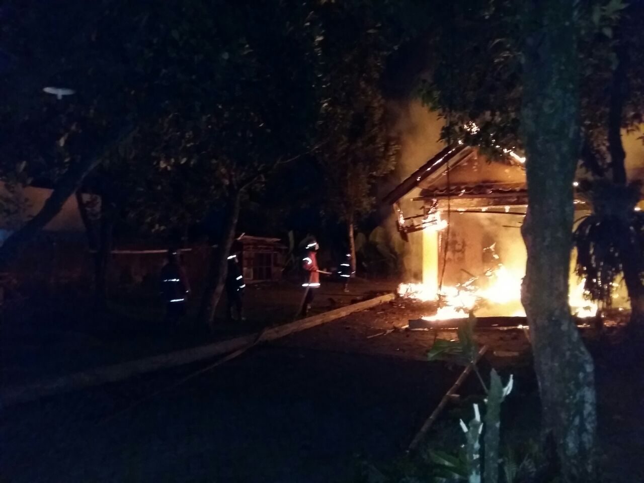 Polri: Pembakar kantor GMBI Bogor diduga anggota FPI